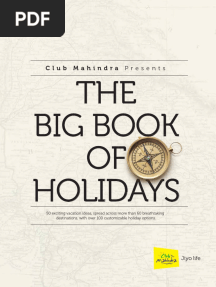 Cover of The Big Book of Holidays by Club Mahindra
